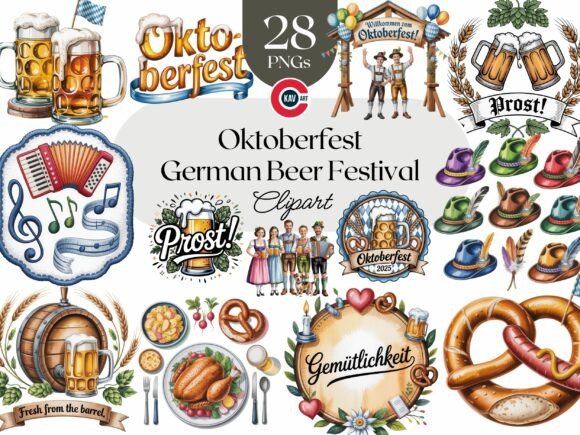 Download Oktoberfest German Beer Festival Clipart - Festival Collection