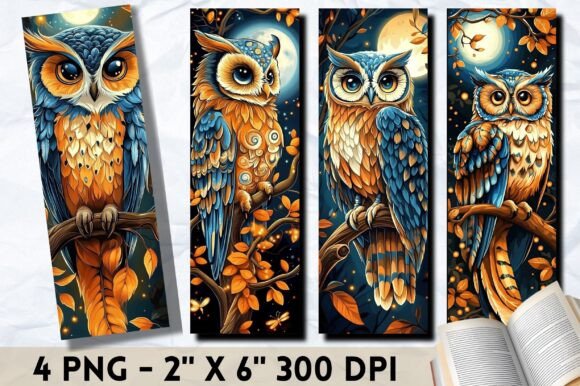 Download Magical Forest Owl Printable Bookmark - Owl printable Collection