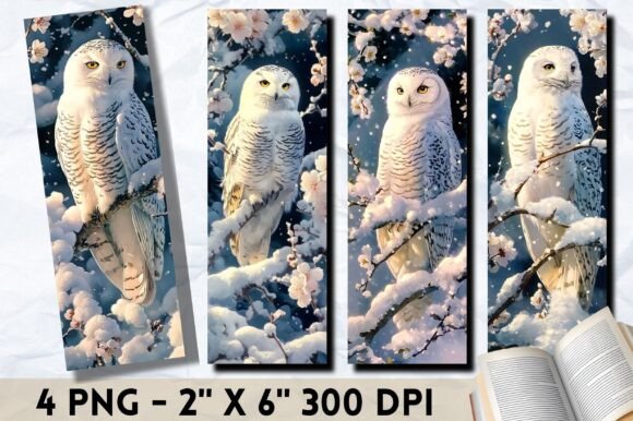 Download White Owl Printable Bookmark Design - Owl printable Collection