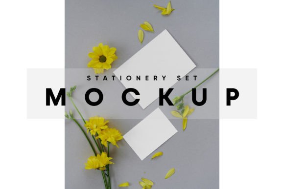 Download Business Cards on Floor Mockup - Premium Bundle